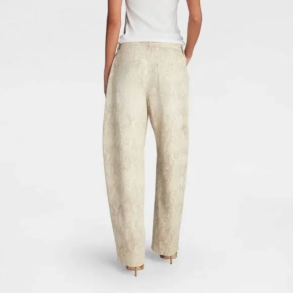 KBB by Kahlana -  Women's Mid-Rise Barrel Leg 'The Ka Gray - Picture 2 of 3